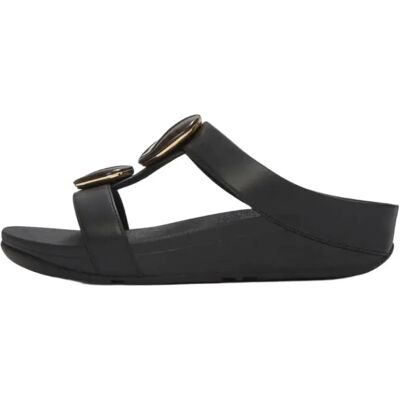 Fitflop Sandales Fino Marbled Stone H Bar Black EU 42 Femme - Publicité Fitflop Sandales Fino Marbled Stone H Bar Black EU 42 Femme - Publicité