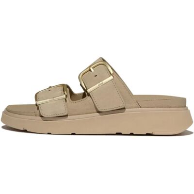 Fitflop Sandales Gen Ff Buckle Suede Cappuccino EU 40 Femme - Publicité Fitflop Sandales Gen Ff Buckle Suede Cappuccino EU 40 Femme - Publicité