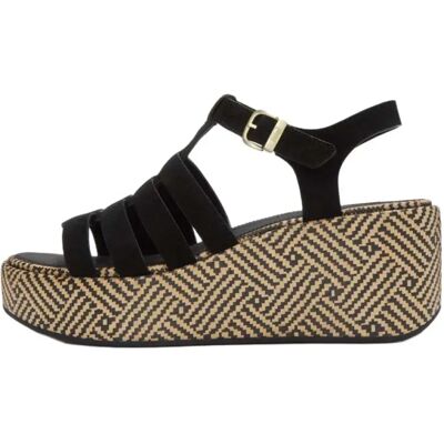 Fitflop Sandales à Plateforme Graphic Weave Fisherman Black EU 37 Femme - Publicité Fitflop Sandales à Plateforme Graphic Weave Fisherman Black EU 37 Femme - Publicité