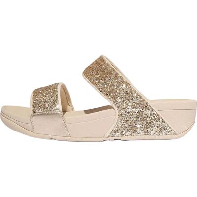 Fitflop Sandales Lulu Multi Tonal Glitter Platino/Silver EU 40 Femme - Publicité Fitflop Sandales Lulu Multi Tonal Glitter Platino/Silver EU 40 Femme - Publicité