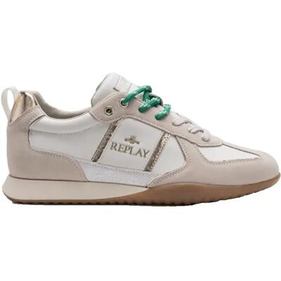 Replay Baskets Anya City Beige White EU 40 Femme - Publicité Replay Baskets Anya City Beige White EU 40 Femme - Publicité