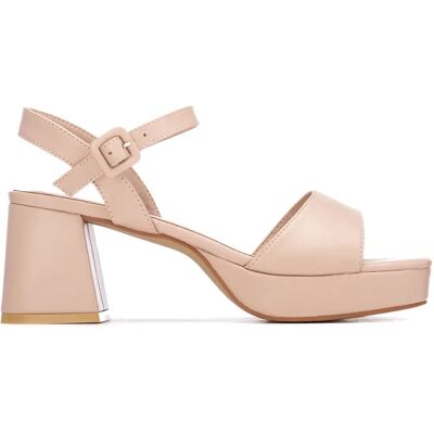 Xti Sandales à Talons 145137 Beige EU 41 Femme - Publicité Xti Sandales à Talons 145137 Beige EU 41 Femme - Publicité