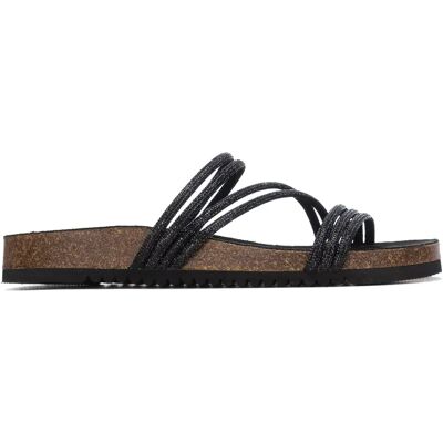 Xti Sandales 145336 Black EU 36 Femme - Publicité Xti Sandales 145336 Black EU 36 Femme - Publicité