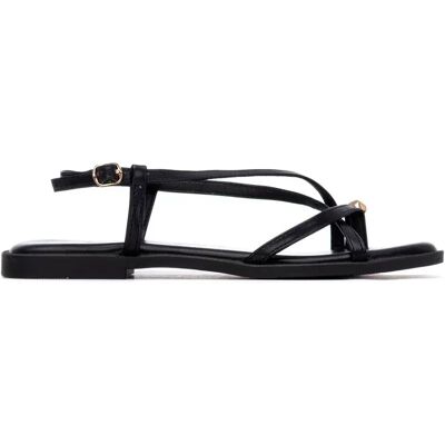 Xti Sandales 145358 Black EU 38 Femme - Publicité Xti Sandales 145358 Black EU 38 Femme - Publicité