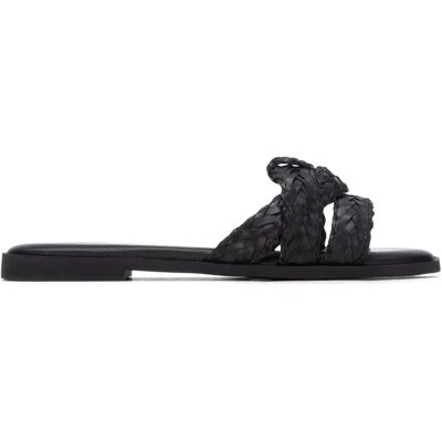 Xti Sandales 145374 Black EU 39 Femme - Publicité Xti Sandales 145374 Black EU 39 Femme - Publicité