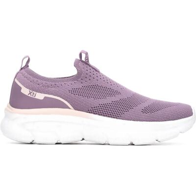 Xti Baskets Sans Lacets 145393 Lilac EU 37 Femme - Publicité Xti Baskets Sans Lacets 145393 Lilac EU 37 Femme - Publicité