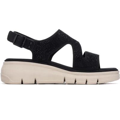 Xti Sandales 145399 Black EU 36 Femme - Publicité Xti Sandales 145399 Black EU 36 Femme - Publicité