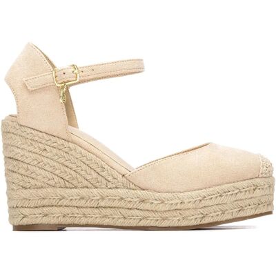 Xti Espadrilles Compensées 145416 Beige EU 39 Femme - Publicité Xti Espadrilles Compensées 145416 Beige EU 39 Femme - Publicité