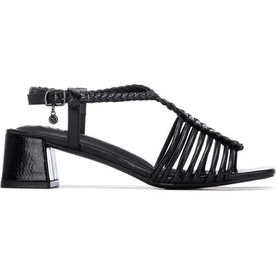 Xti Sandales à Talons 145433 Black EU 39 Femme - Publicité Xti Sandales à Talons 145433 Black EU 39 Femme - Publicité