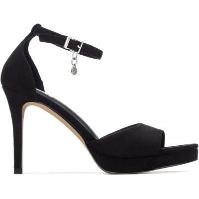 Xti Sandales à Talons 145478 Black EU 39 Femme - Publicité Xti Sandales à Talons 145478 Black EU 39 Femme - Publicité