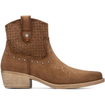 Refresh Bottines à Talons 175042 Camel EU 36 Femme - Publicité Refresh Bottines à Talons 175042 Camel EU 36 Femme - Publicité
