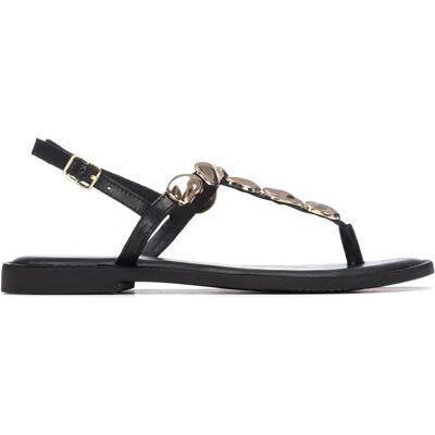 Carmela Sandales 163293 Black EU 38 Femme - Publicité Carmela Sandales 163293 Black EU 38 Femme - Publicité