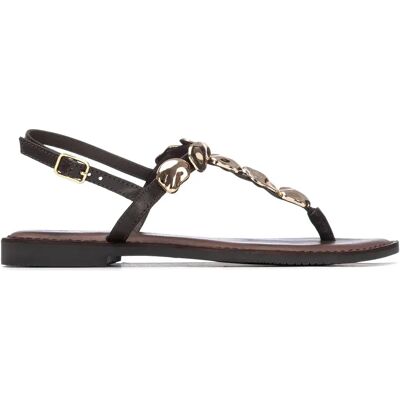 Carmela Sandales 163293 Brown EU 40 Femme - Publicité Carmela Sandales 163293 Brown EU 40 Femme - Publicité