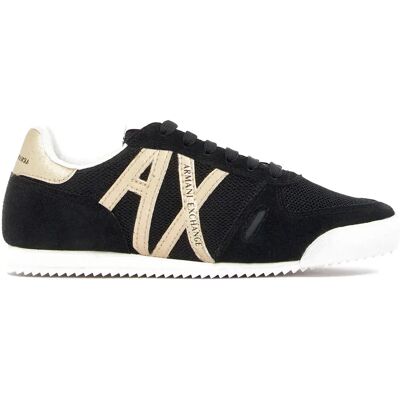 Giorgio Armani Exchange Baskets Xw002794_af22755 Black / Pale Gold EU 35 Femme - Publicité Giorgio Armani Exchange Baskets Xw002794_af22755 Black / Pale Gold EU 35 Femme - Publicité