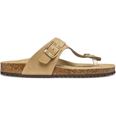 Geox Sandales Brionia K Light Taupe EU 38 Femme - Publicité Geox Sandales Brionia K Light Taupe EU 38 Femme - Publicité
