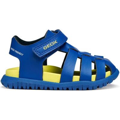 Geox Sandales Fusbetto Royal / Lime EU 23 Garçon - Publicité Geox Sandales Fusbetto Royal / Lime EU 23 Garçon - Publicité