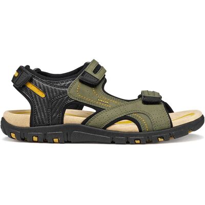 Geox Sandales Strada D Musk / Black EU 42 Homme - Publicité Geox Sandales Strada D Musk / Black EU 42 Homme - Publicité