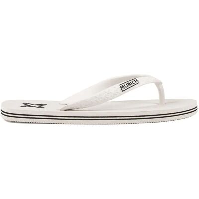 Munich Tongs Cay White EU 36 - Publicité Munich Tongs Cay White EU 36 - Publicité