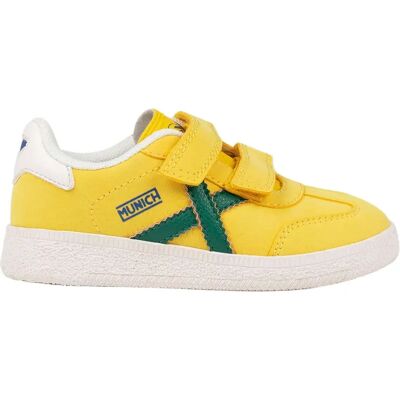 Munich Baskets Mini Barru Vco 21 Yellow EU 27 Garçon,Fille - Publicité Munich Baskets Mini Barru Vco 21 Yellow EU 27 Garçon,Fille - Publicité