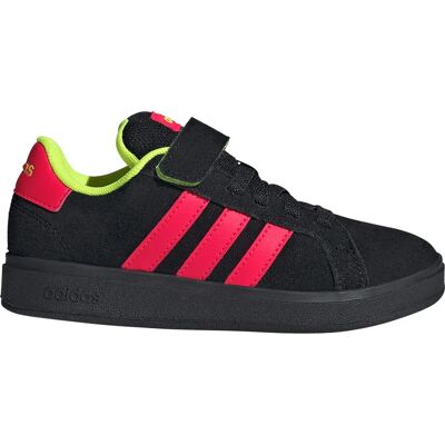 Adidas Baskets Grand Court 00s Lucid Red / Core Black / Lucid Lemon EU 33 Garçon,Fille - Publicité Adidas Baskets Grand Court 00s Lucid Red / Core Black / Lucid Lemon EU 33 Garçon,Fille - Publicité