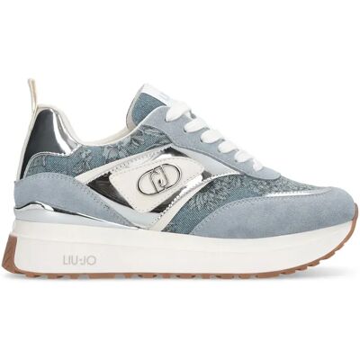 Liu·jo Baskets Maxi Wonder 97 Air / Denim / Flower EU 36 Femme - Publicité Liu·jo Baskets Maxi Wonder 97 Air / Denim / Flower EU 36 Femme - Publicité