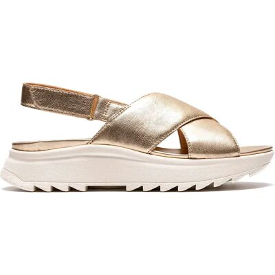 Clarks Shoes Sandales Dashlite Wish Gold Leather EU 38 Femme - Publicité Clarks Shoes Sandales Dashlite Wish Gold Leather EU 38 Femme - Publicité