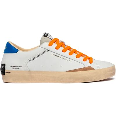 Crime London Baskets Distressed Low White EU 44 Homme - Publicité Crime London Baskets Distressed Low White EU 44 Homme - Publicité
