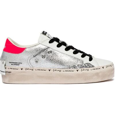 Crime London Baskets Distressed Platform Silver EU 37 Femme - Publicité Crime London Baskets Distressed Platform Silver EU 37 Femme - Publicité