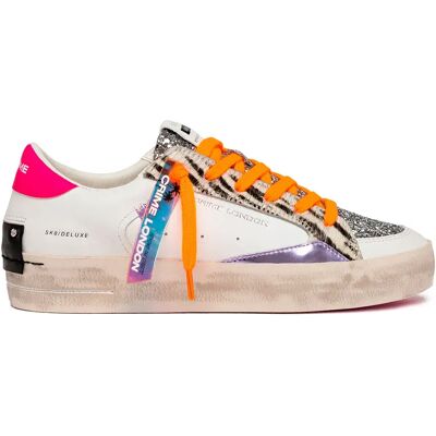 Crime London Baskets Sk8 Deluxe 29105pp8 Multicolor EU 39 Femme - Publicité Crime London Baskets Sk8 Deluxe 29105pp8 Multicolor EU 39 Femme - Publicité