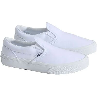 Vans Baskets Sans Lacets Junior Classic True White EU 35 Garçon,Fille - Publicité Vans Baskets Sans Lacets Junior Classic True White EU 35 Garçon,Fille - Publicité