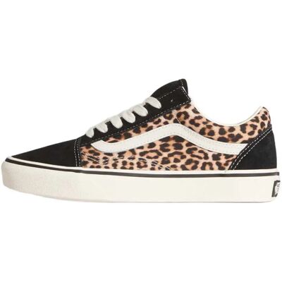Vans Baskets Old Skool Black / Leopard EU 38 1/2 Homme,Femme - Publicité Vans Baskets Old Skool Black / Leopard EU 38 1/2 Homme,Femme - Publicité