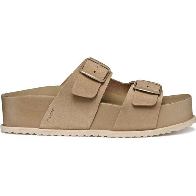 Geox Sandales Sandybett High Light Taupe EU 41 Femme - Publicité Geox Sandales Sandybett High Light Taupe EU 41 Femme - Publicité