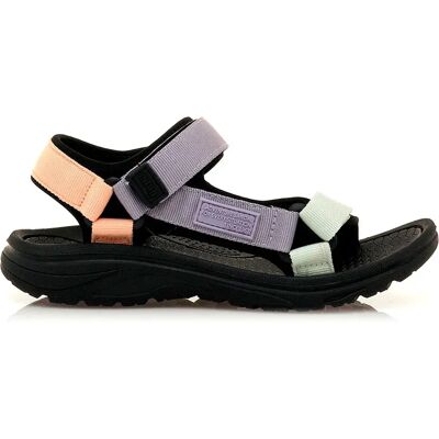 Mtng Sandales Solana Black / Pink / Lilac / Turquoise EU 37 Femme - Publicité Mtng Sandales Solana Black / Pink / Lilac / Turquoise EU 37 Femme - Publicité