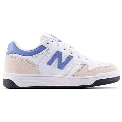 New Balance Baskets 480 White 101 EU 31 Garçon - Publicité New Balance Baskets 480 White 101 EU 31 Garçon - Publicité