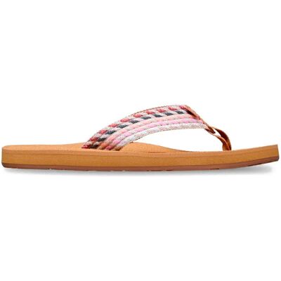 Roxy Tongs Porto Rope Natural / Crazy Pink EU 39 Femme - Publicité Roxy Tongs Porto Rope Natural / Crazy Pink EU 39 Femme - Publicité