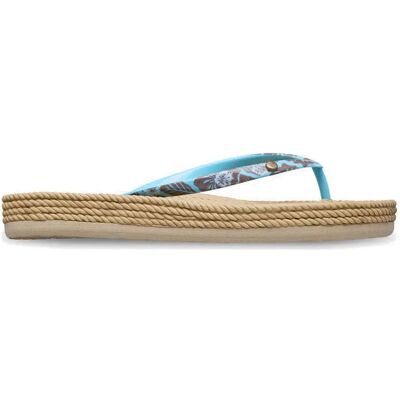Roxy Tongs South Beach Iii Light Blue / Brown EU 38 Femme - Publicité Roxy Tongs South Beach Iii Light Blue / Brown EU 38 Femme - Publicité