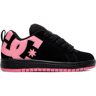 Dc Shoes Baskets Court Graffik Black / Pink EU 32 1/2 Fille - Publicité Dc Shoes Baskets Court Graffik Black / Pink EU 32 1/2 Fille - Publicité