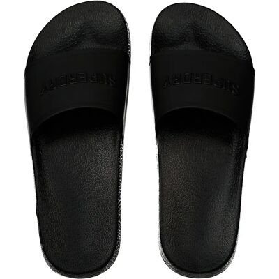 Superdry Claquettes Premium Graphic Pool Black EU 44-45 - Publicité Superdry Claquettes Premium Graphic Pool Black EU 44-45 - Publicité