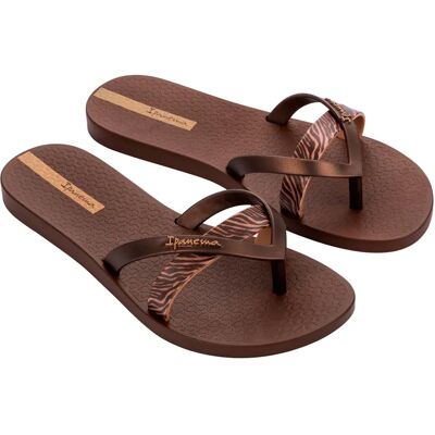 Ipanema Tongs Kirei Chic Brown / Bronze / Beige EU 38 Femme - Publicité Ipanema Tongs Kirei Chic Brown / Bronze / Beige EU 38 Femme - Publicité