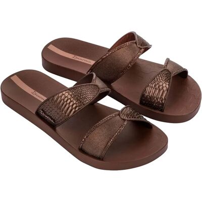 Ipanema Claquettes Line Brown / Bronze EU 38 Femme - Publicité Ipanema Claquettes Line Brown / Bronze EU 38 Femme - Publicité