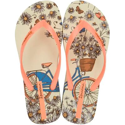 Ipanema Tongs Mari Bloom Beige / Orange / Golden EU 35-36 Femme - Publicité Ipanema Tongs Mari Bloom Beige / Orange / Golden EU 35-36 Femme - Publicité