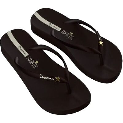 Ipanema Tongs Starlite Black / Gold EU 35-36 Femme - Publicité Ipanema Tongs Starlite Black / Gold EU 35-36 Femme - Publicité