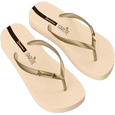 Ipanema Tongs Starlite Beige / Gold EU 37 Femme - Publicité Ipanema Tongs Starlite Beige / Gold EU 37 Femme - Publicité