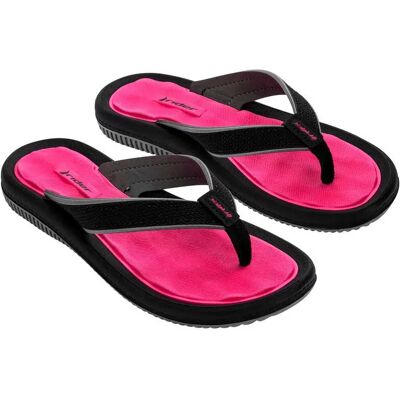 Rider Tongs Dunas Grey / Black / Pink EU 39 Femme - Publicité Rider Tongs Dunas Grey / Black / Pink EU 39 Femme - Publicité