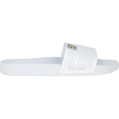 Rider Claquettes R10 White / White / Silver EU 43 Homme - Publicité Rider Claquettes R10 White / White / Silver EU 43 Homme - Publicité