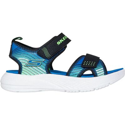 Skechers Sandales 407034n Microspec Splash Black Synthetic / Lime&Blue Trim EU 21 Garçon - Publicité Skechers Sandales 407034n Microspec Splash Black Synthetic / Lime&Blue Trim EU 21 Garçon - Publicité