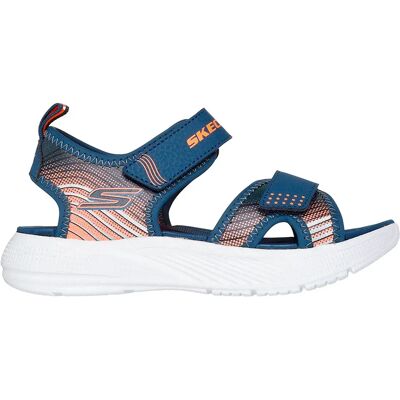 Skechers Sandales 407034n Microspec Splash Navy Synthetic / Gray&Orange Trim EU 21 Garçon - Publicité Skechers Sandales 407034n Microspec Splash Navy Synthetic / Gray&Orange Trim EU 21 Garçon - Publicité