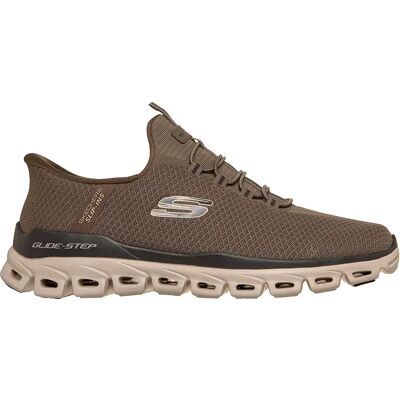 Skechers Baskets Sans Lacets Glide Step Noxus Brown Mesh / Pu / Nat Trim EU 45 Homme - Publicité Skechers Baskets Sans Lacets Glide Step Noxus Brown Mesh / Pu / Nat Trim EU 45 Homme - Publicité