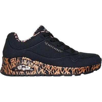 Skechers Baskets Uno Loving Love Black Durabuck / Rose Gold Trim EU 38 Femme - Publicité Skechers Baskets Uno Loving Love Black Durabuck / Rose Gold Trim EU 38 Femme - Publicité