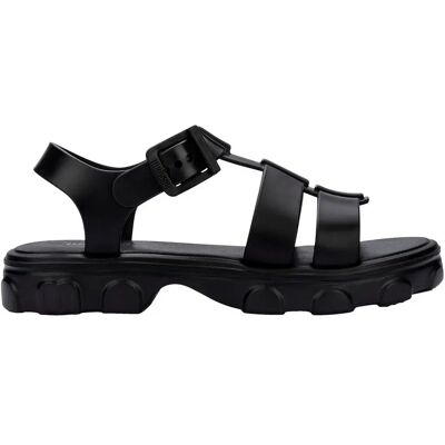 Melissa Sandales Ella Sandal Black EU 41-42 Homme,Femme - Publicité Melissa Sandales Ella Sandal Black EU 41-42 Homme,Femme - Publicité